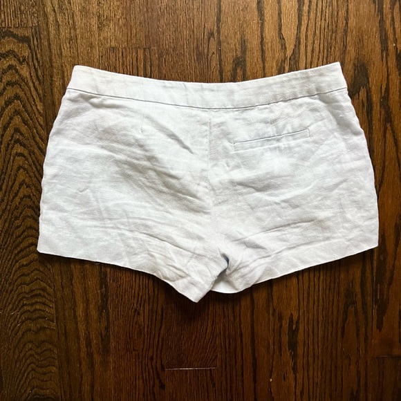 Joie Linen Shorts ~ Light Blue ~ Size 4 - Picture 5 of 7